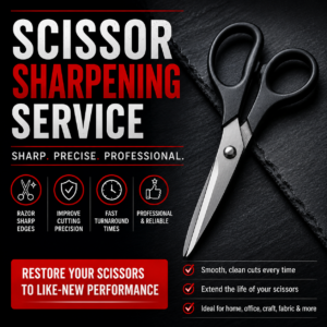 Professional Scissor Sharpening Service